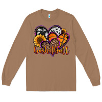 Toasted Coconut basketball hearts Long Sleeve Tee - Jasminsmagicworld