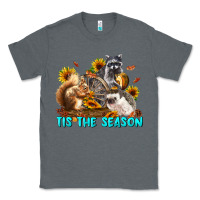 Charcoal Heather Fall Tis The Season Animals Classic Tee - LillyAllenDesigns
