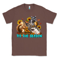 Chestnut Fall Tis The Season Animals Classic Tee - LillyAllenDesigns