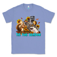 Colony Blue Fall Tis The Season Animals Classic Tee - LillyAllenDesigns