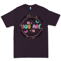 Plum you are enough Premium Tee - MaliasSmallBusiness