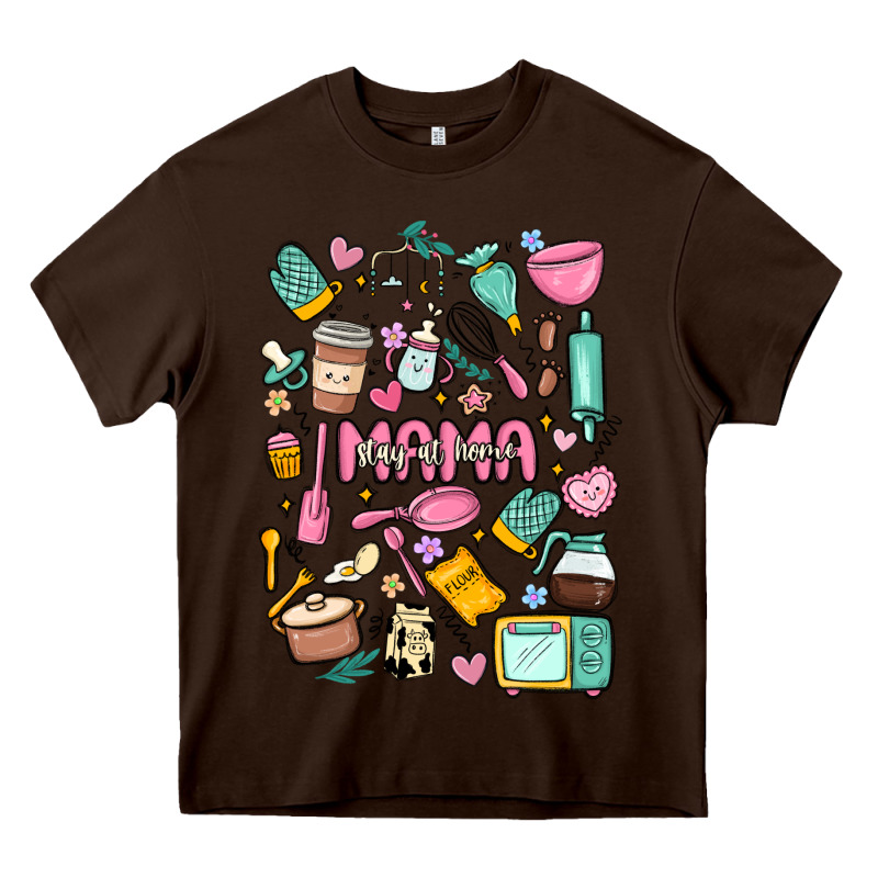 Can't Talk Right Now Doing Mama Stay At Home Stuff Heavy Core Tee by MaliasSmallBusiness | Teevron