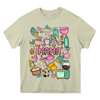Mossy can't talk right now doing mama stay at home stuff Heavy Core Tee - MaliasSmallBusiness