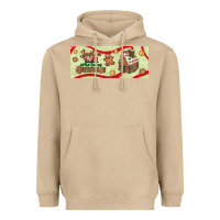 Mushroom just a girl who loves christmas Heavyweight Hoodie - BundleAndBundleShop