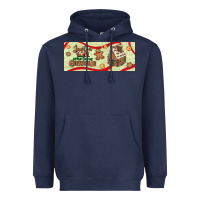 Navy just a girl who loves christmas Heavyweight Hoodie - BundleAndBundleShop