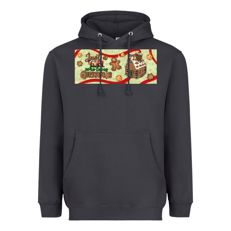 Just A Girl Who Loves Christmas Heavyweight Hoodie by BundleAndBundleShop | Teevron