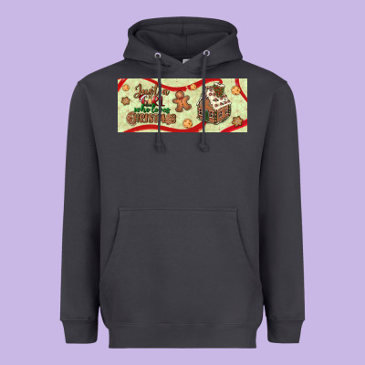 Just A Girl Who Loves Christmas Heavyweight Hoodie Designed By Bundleandbundleshop