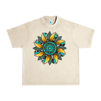 Sunflower Gemstone Leopard Urban Heavy Tee | Teevron