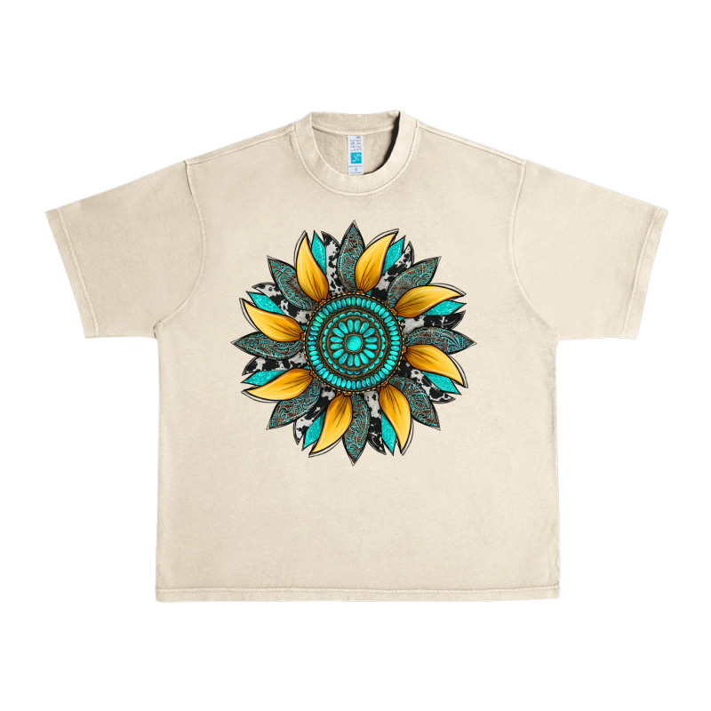 Sunflower Gemstone Leopard Urban Heavy Tee by Artiststas | Teevron