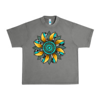 Tornado sunflower gemstone leopard Urban Heavy Tee - Artiststas