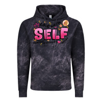 Cloud Black self love Vintage Hoodie - Artiststas