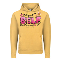 Vintage Mustard self love Vintage Hoodie - Artiststas