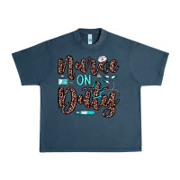 Midnight Navy nurse on duty Urban Heavy Tee - JahusDesignShop