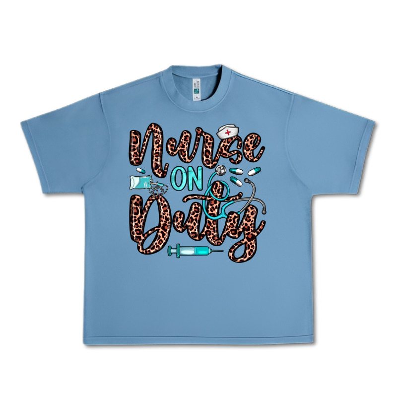 Nurse On Duty Urban Heavy Tee by JahusDesignShop | Teevron