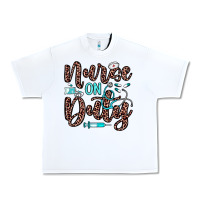 White nurse on duty Urban Heavy Tee - JahusDesignShop