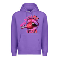 Purple You blow me away Valentine's Day Premium Hoodie - FaDigitalArtStudio