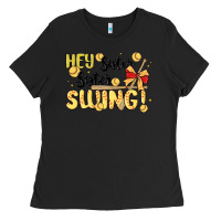 Black softball sister Ladies Tee - MaliasSmallBusiness