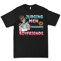 Black judging men by the standards of my book boyfriends Premium Tee - MaliasSmallBusiness