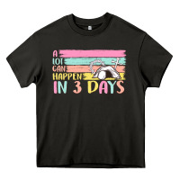 Asphalt a lot can happen in 3 days Heavy Core Tee - MaliasSmallBusiness