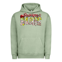Pigment Oil Green raising ballers Urban Hoodie - RacoonDesign