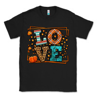 Black Fall Autumn Leopard Love Classic Tee - LillyAllenDesigns