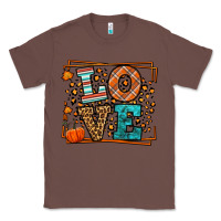 Chestnut Fall Autumn Leopard Love Classic Tee - LillyAllenDesigns