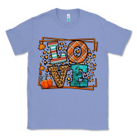 Colony Blue Fall Autumn Leopard Love Classic Tee - LillyAllenDesigns