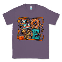 Lavender Fall Autumn Leopard Love Classic Tee - LillyAllenDesigns