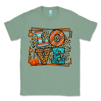 Sage Fall Autumn Leopard Love Classic Tee - LillyAllenDesigns