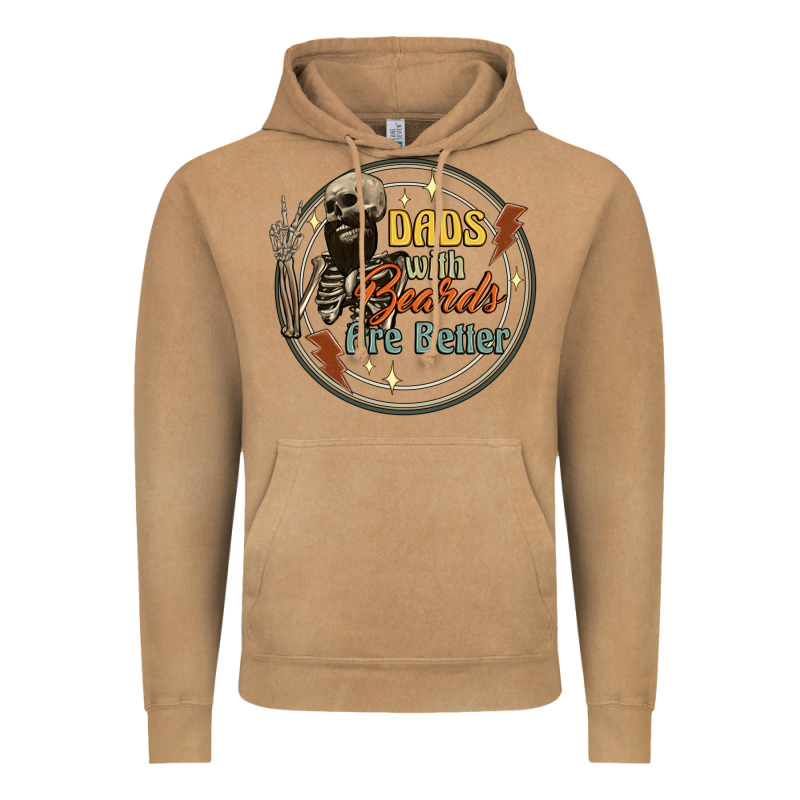 Dads With Beards Are Better Vintage Hoodie by Artiststas | Teevron
