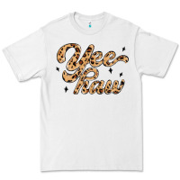 White yeehaw Premium Tee - MaliasSmallBusiness
