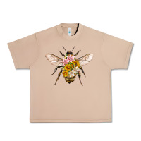 Burro bee with flowers Urban Heavy Tee - Artiststas