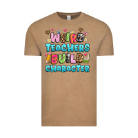 Vintage Coffee weird teachers build character Vintage Tee - Artiststas