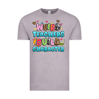 Vintage Zinc weird teachers build character Vintage Tee - Artiststas