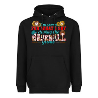 Black i'm sorry for what i say during the baseball game Heavyweight Hoodie - BundleAndBundleShop