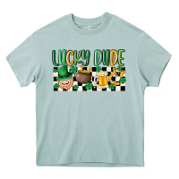 Arona lucky dude Heavy Core Tee - MaliasSmallBusiness