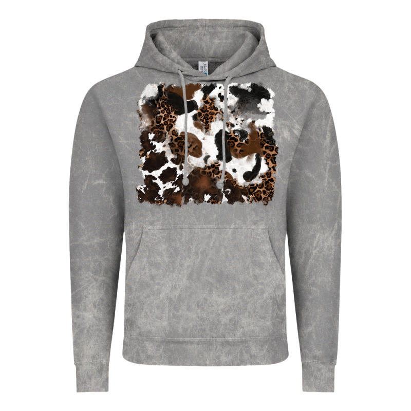 Leopard Cowhide Background Vintage Hoodie by RanaPortraitStore | Teevron