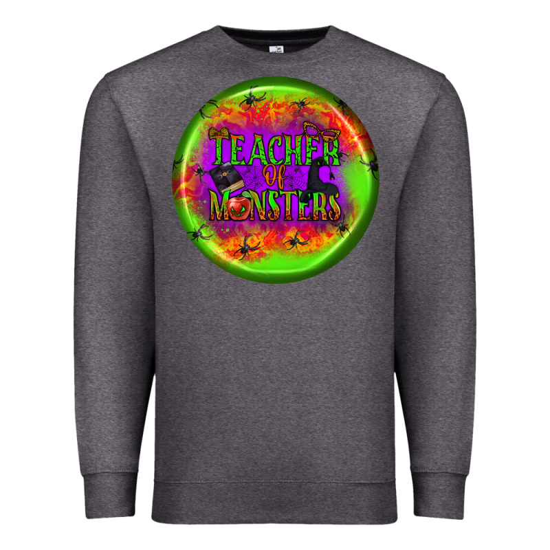 Teacher Monsters Earrings Premium Sweatshirt by BundleAndBundleShop | Teevron