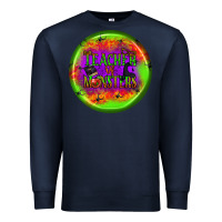 Navy teacher monsters earrings Premium Sweatshirt - BundleAndBundleShop