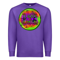 Purple teacher monsters earrings Premium Sweatshirt - BundleAndBundleShop