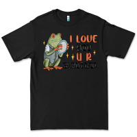 Black i love you u r beautiful frog Premium Tee - MaliasSmallBusiness