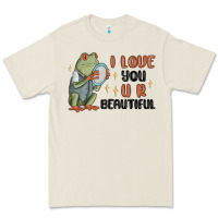 I Love You U R Beautiful Frog Premium Tee | Teevron