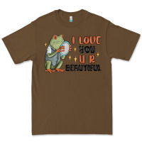 Cacao i love you u r beautiful frog Premium Tee - MaliasSmallBusiness