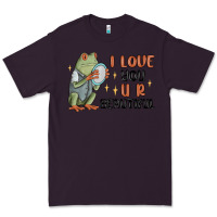 Plum i love you u r beautiful frog Premium Tee - MaliasSmallBusiness
