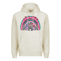 Easter Bunny Rainbow Premium Hoodie | Teevron