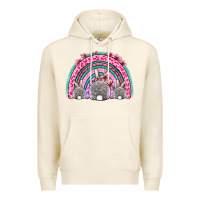 Tofu Easter bunny rainbow Premium Hoodie - OliviaCreatesArt