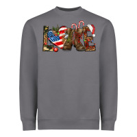 Storm Army christmas love 4th Of July Heavyweight Sweatshirt - HowdyJamesFarm
