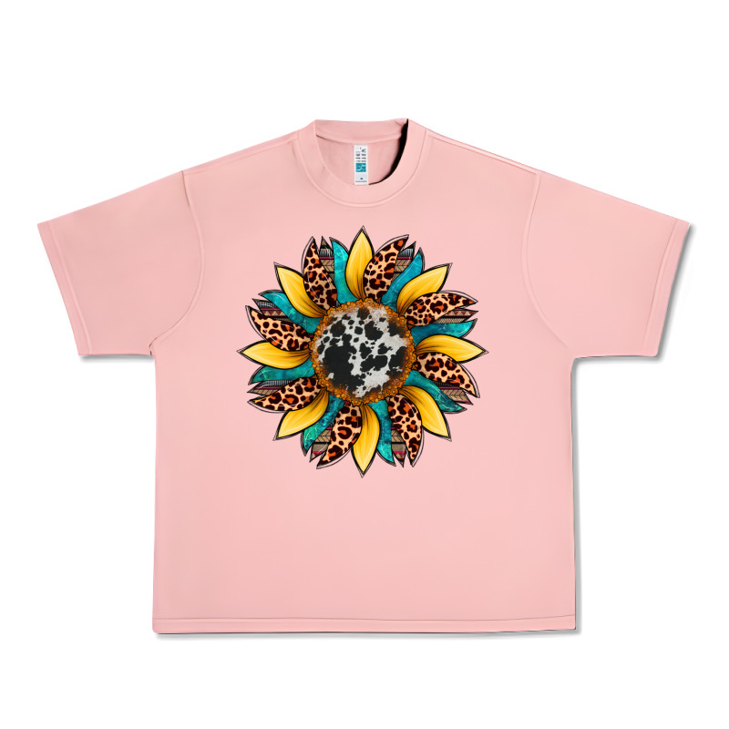 Sunflower Cowhide Leopard Urban Heavy Tee by Artiststas | Teevron