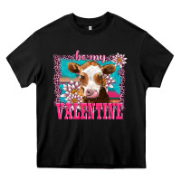 Black be my valentine with guarnsey Heavy Core Tee - AdoDesignShop