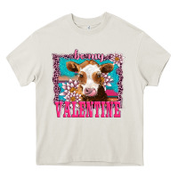 Cream be my valentine with guarnsey Heavy Core Tee - AdoDesignShop